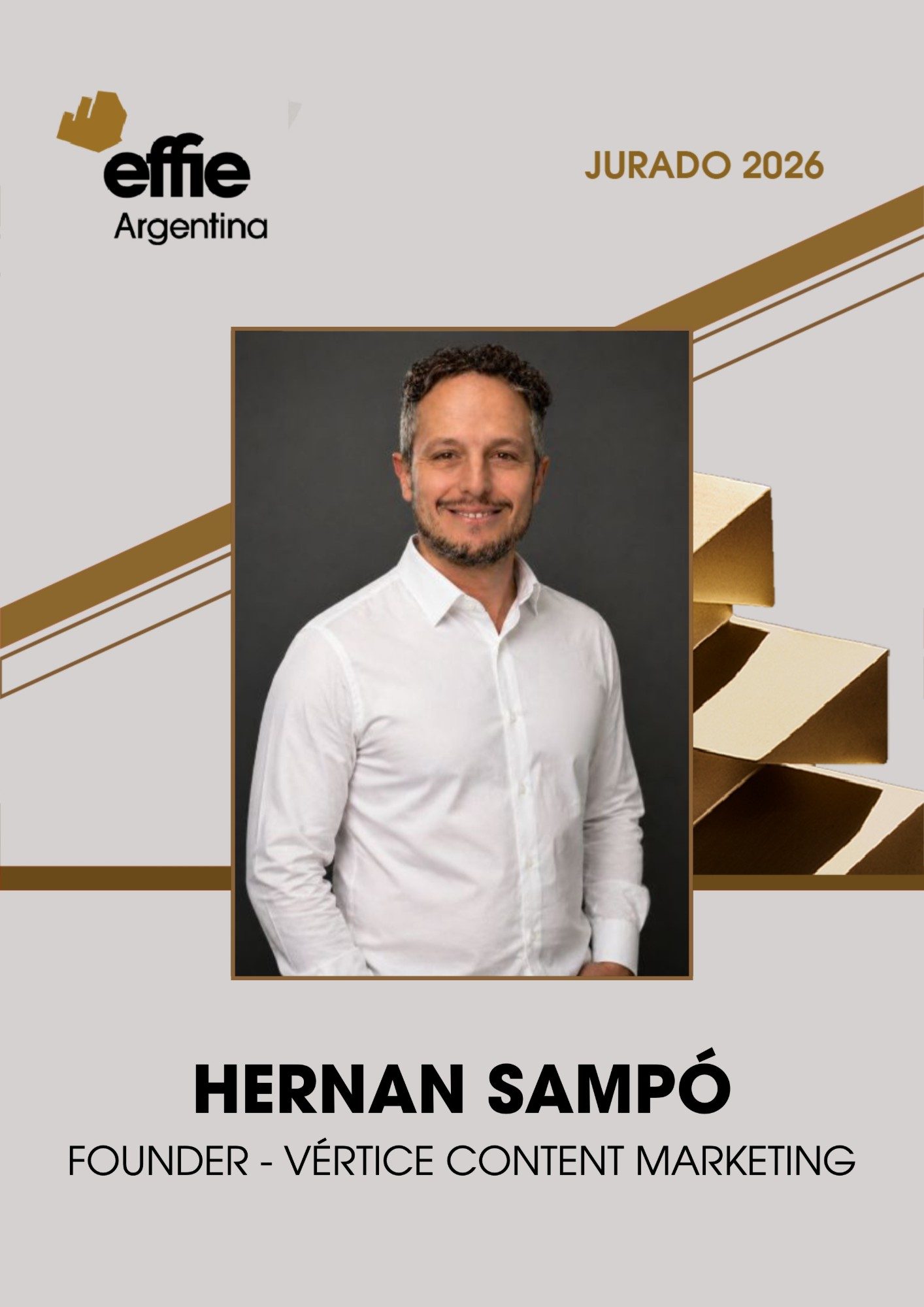 Hernán Sampó - Jurado Effie Awards Argentina 2026